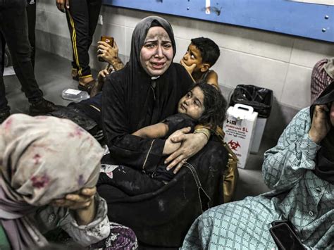Gaza’s doctors struggle to save hospital blast survivors as Middle East rage grows